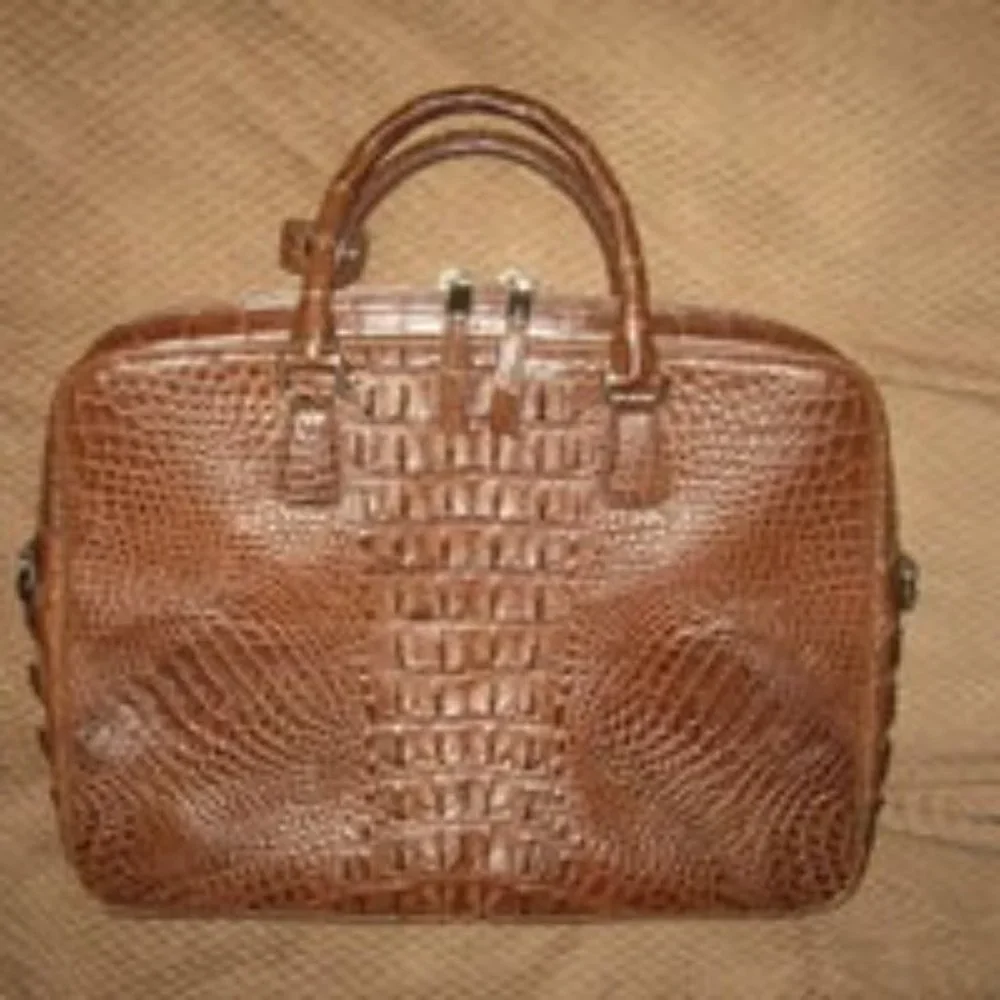 ❤️NEW Handmade Genuine CROCODILE Leather Laptop Briefcase Business Vietnam $750